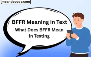 BFFR Meaning in Text