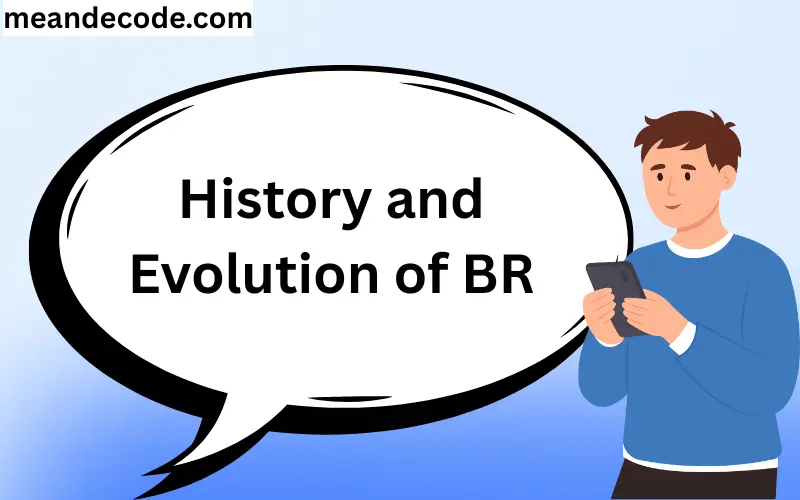 History and Evolution of BR