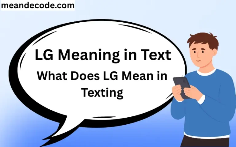 LG Meaning in Text