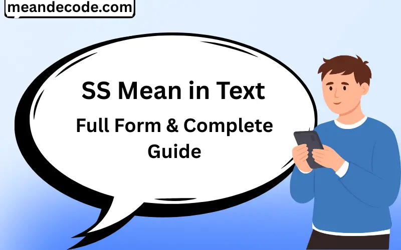 SS Mean in Text