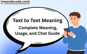 Text to Text Meaning
