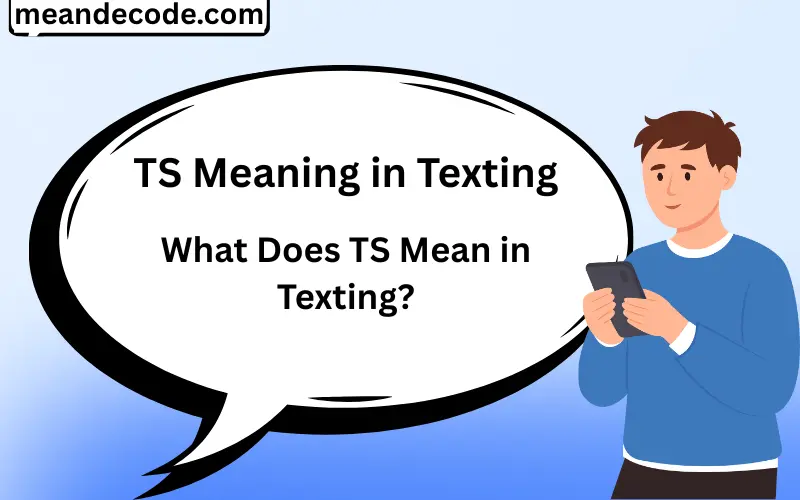 TS Meaning in Texting