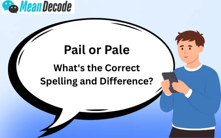 Pail or Pale