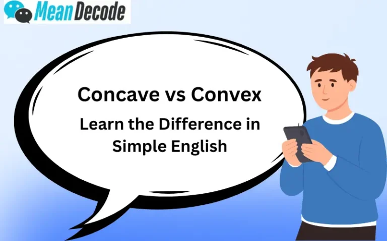 Concave vs Convex