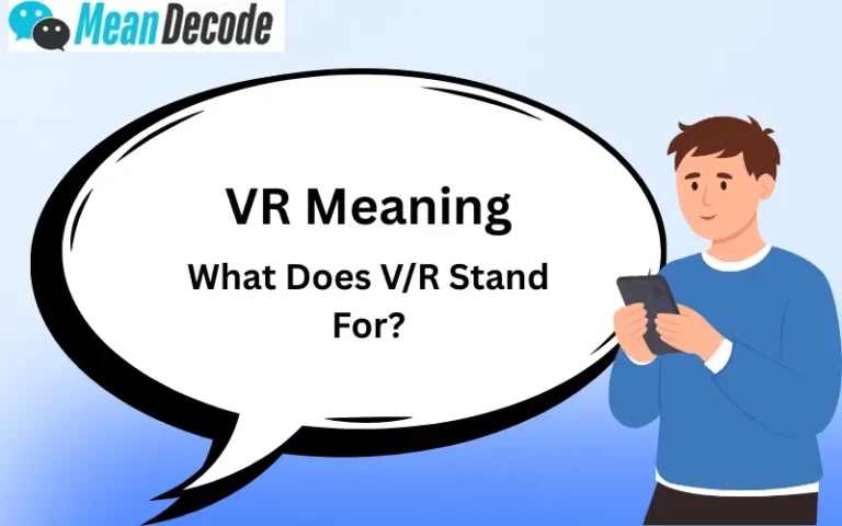 VR Meaning